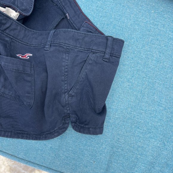Hollister Short Size 3 ~ 26 Navy - Picture 3 of 5